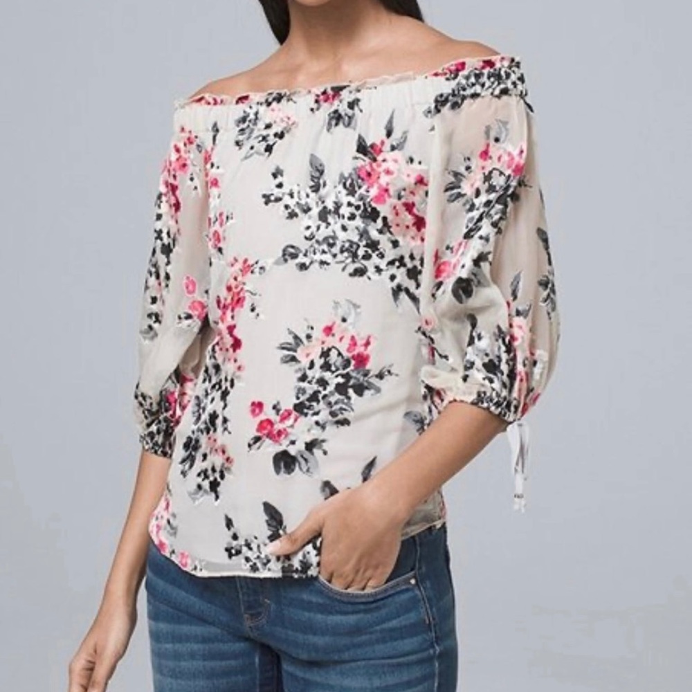 WHITE HOUSE BLACK MARKET BLOUSE